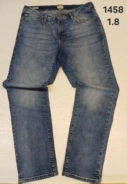 Weatherproof (38x32) Vintage Slim Straight Blue Denim Jeans